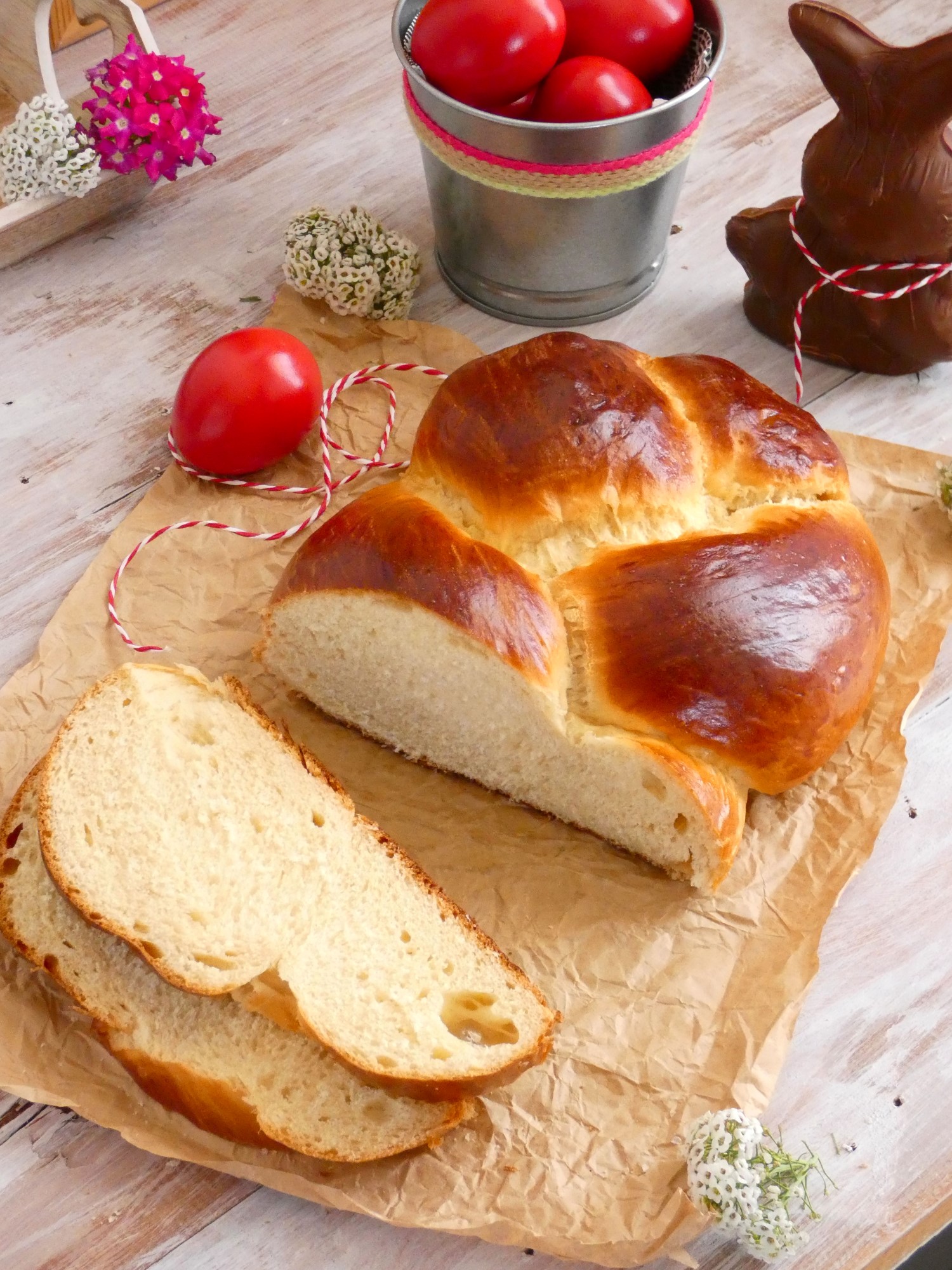 Tsoureki - Greek Easter sweet bread