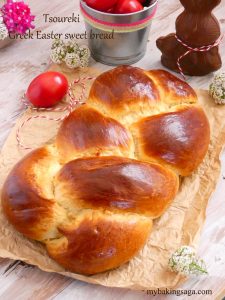 Tsoureki - Greek Easter sweet bread