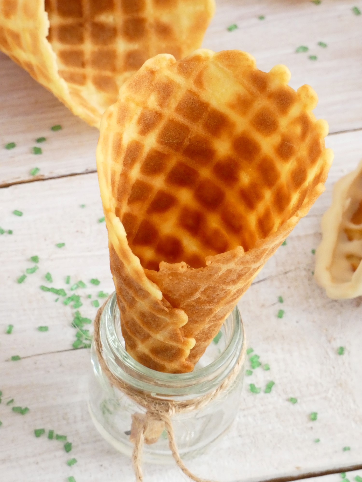 Waffle Ice Cream Cones